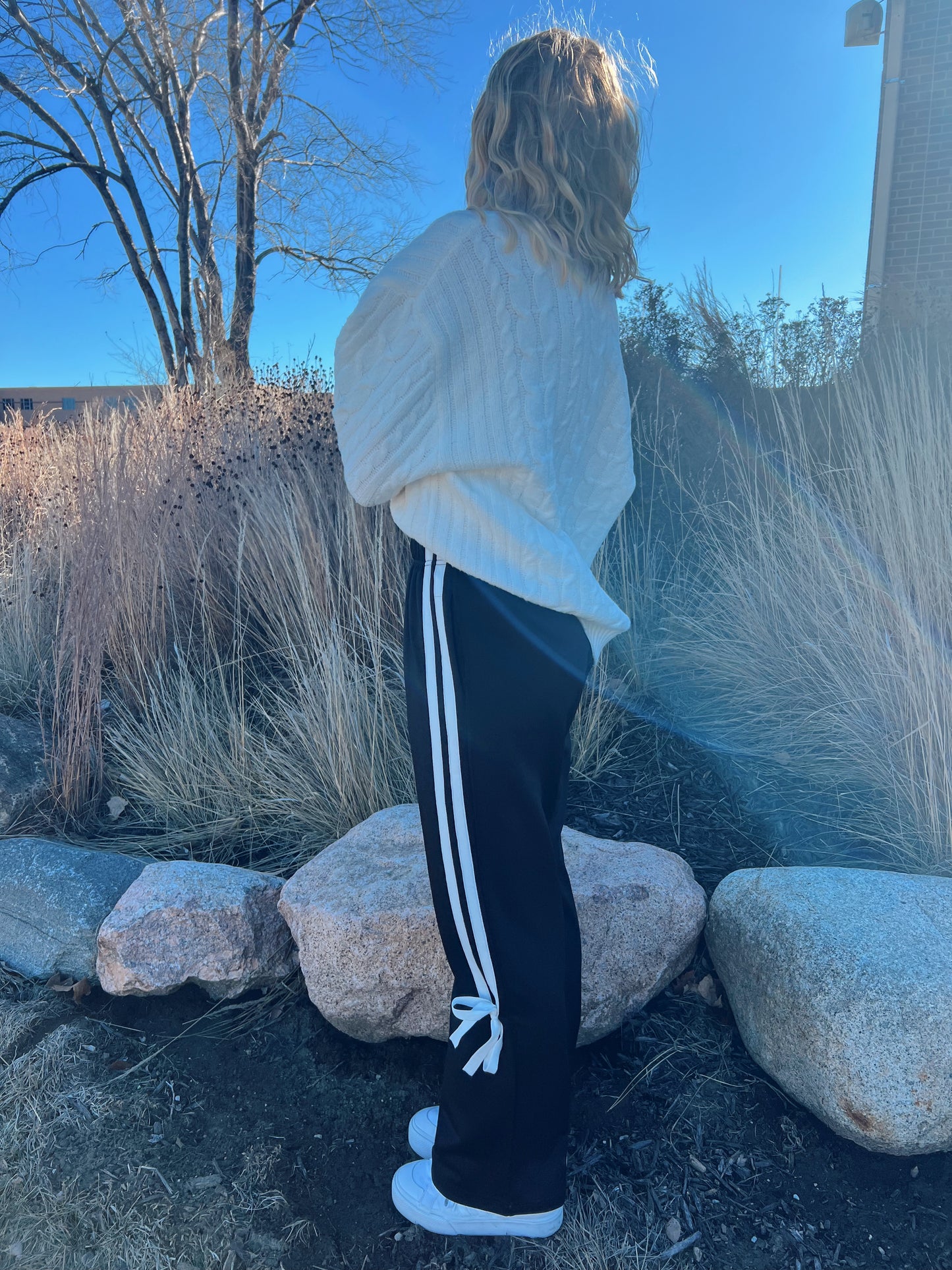 Ribbon Track Pants