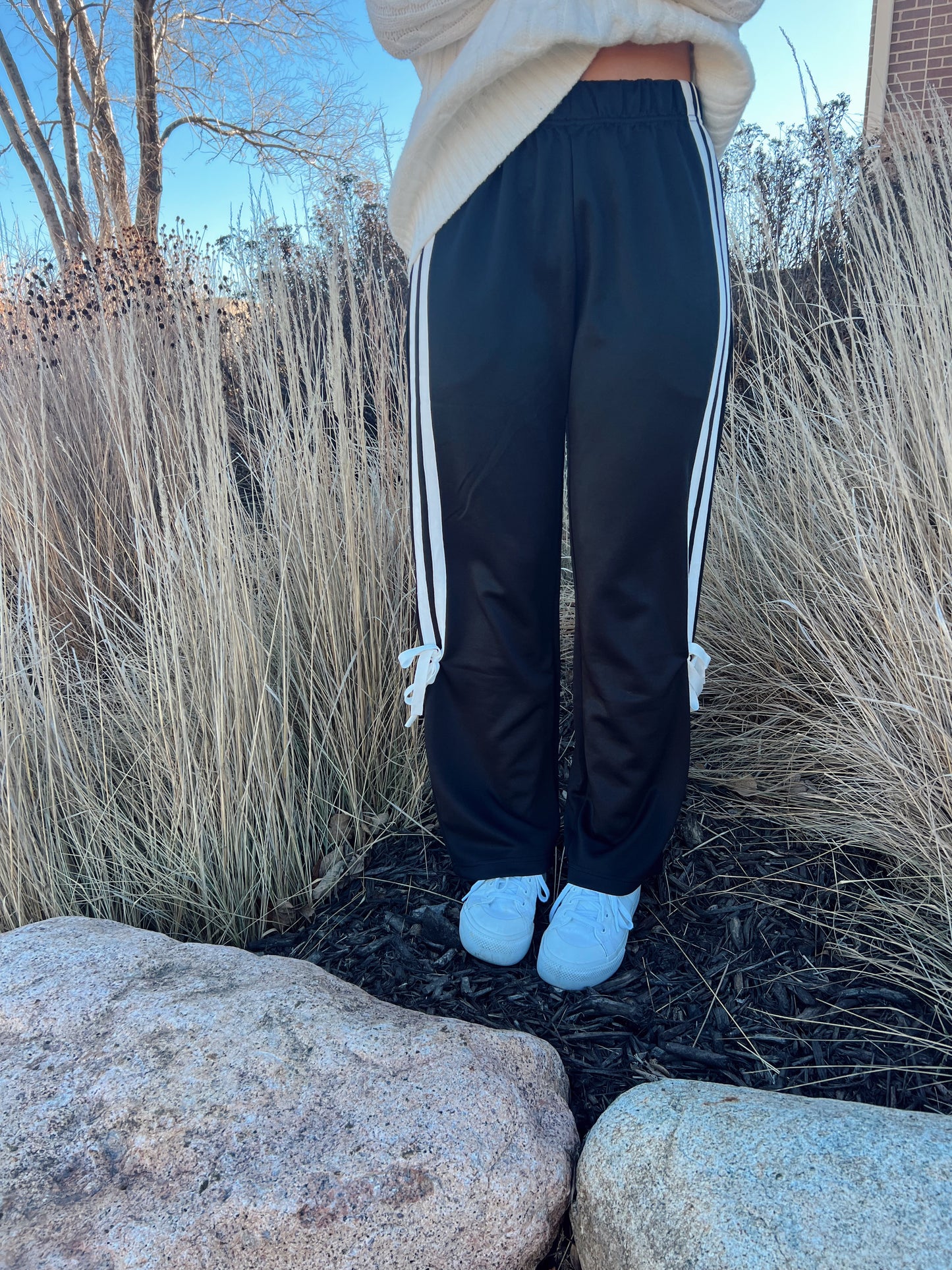 Ribbon Track Pants