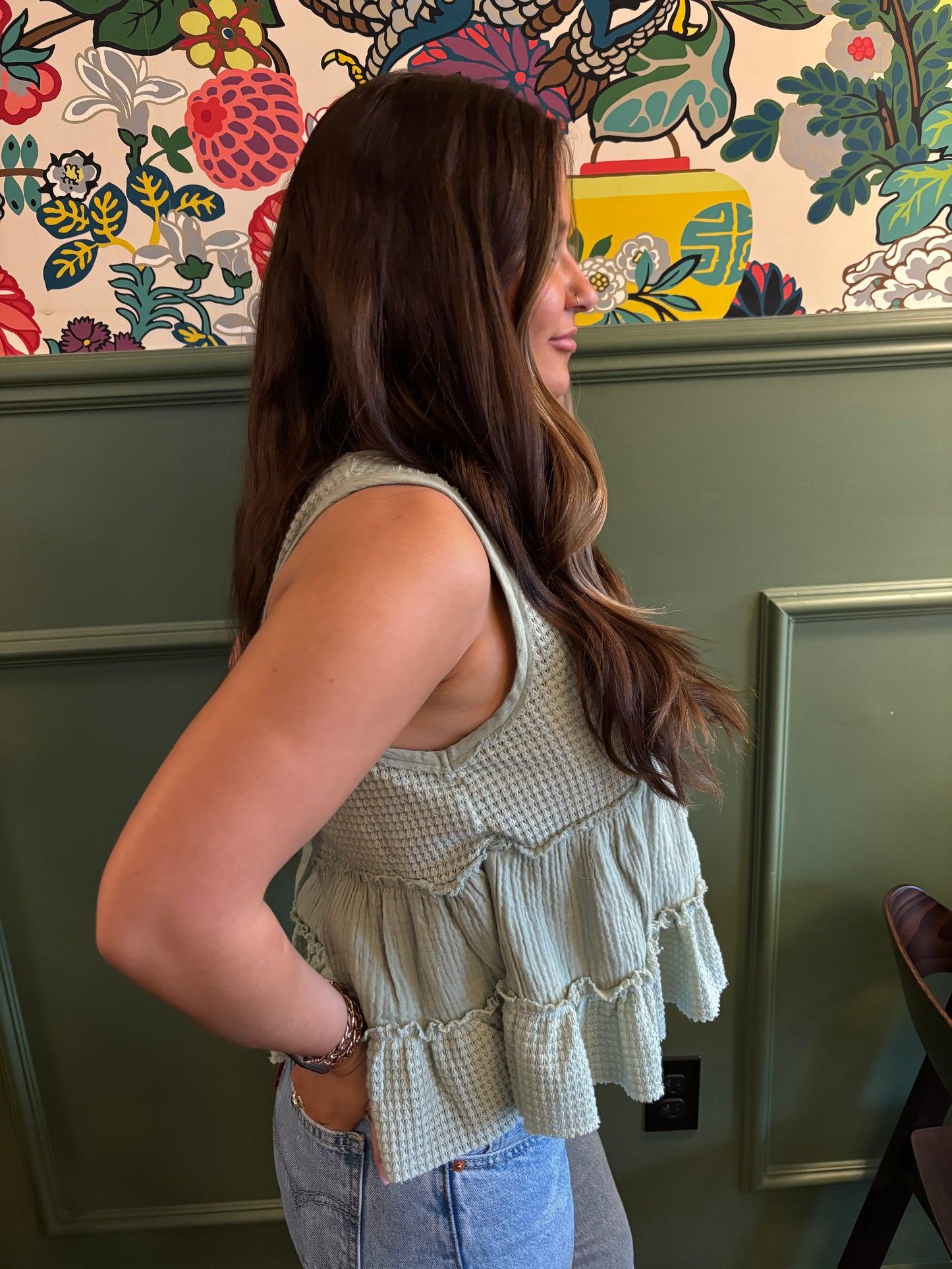 Simply Sage Top
