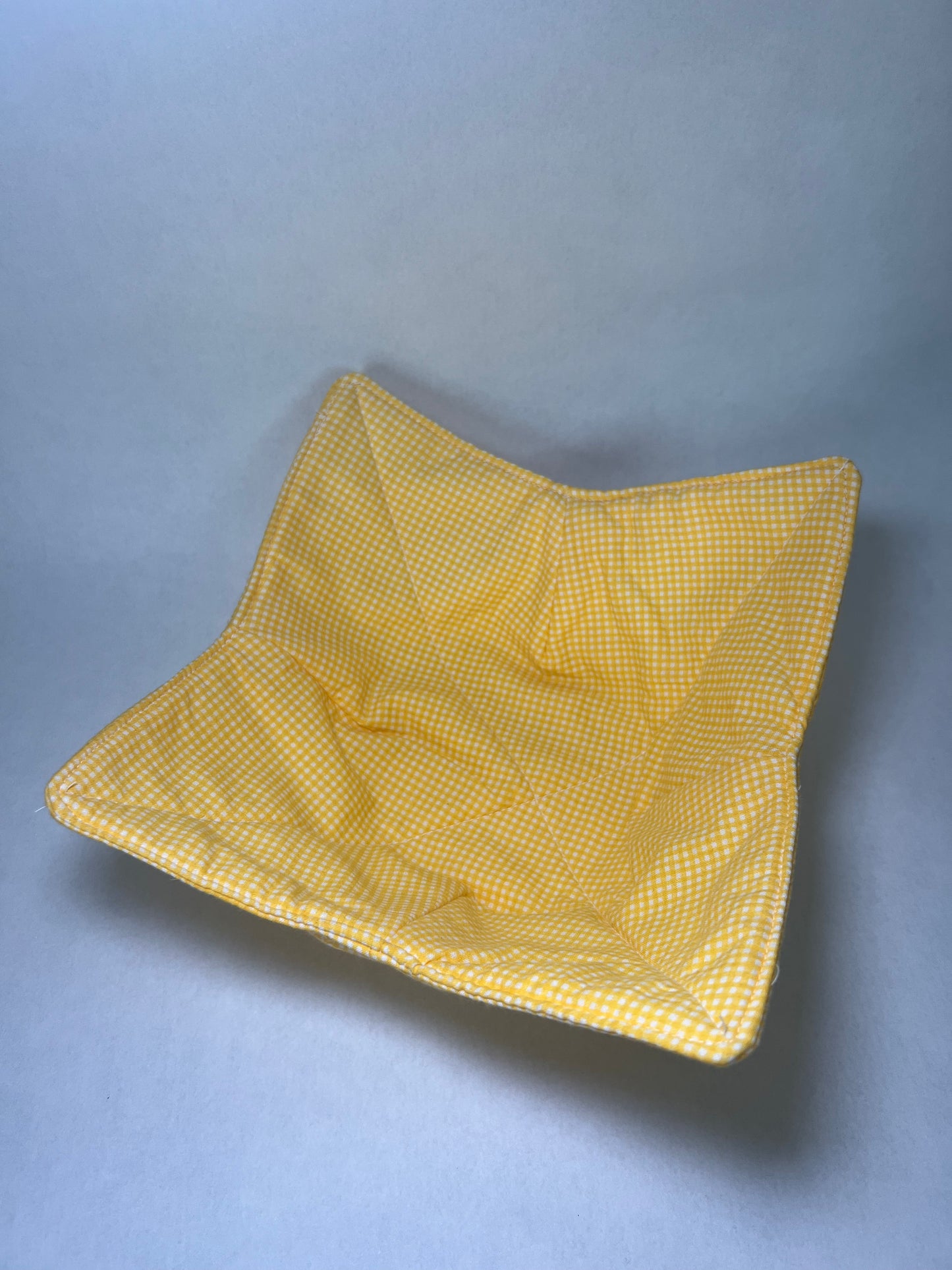 Gingham Microwave Bowl Cozy