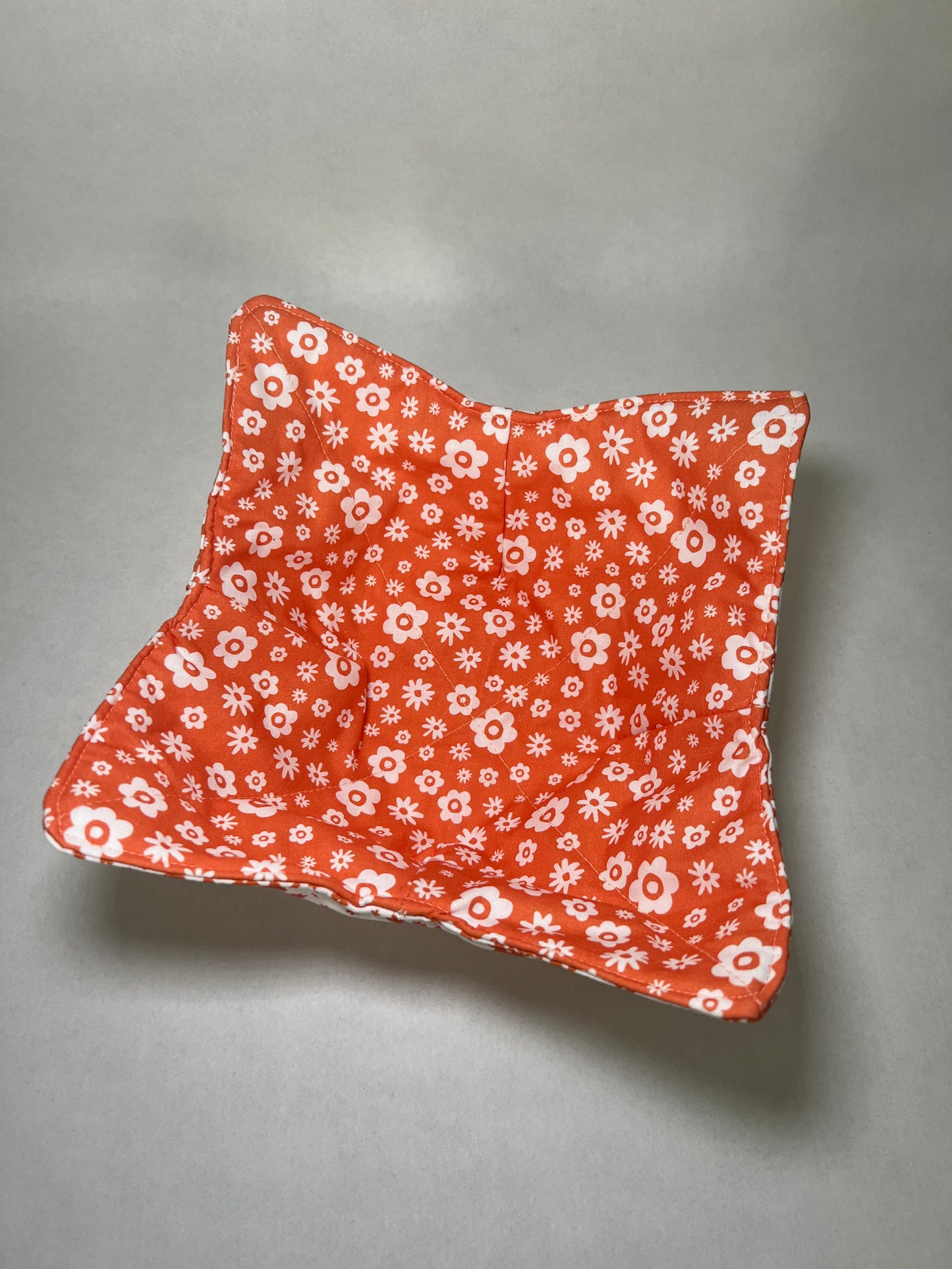 Floral Microwave Bowl Cozy