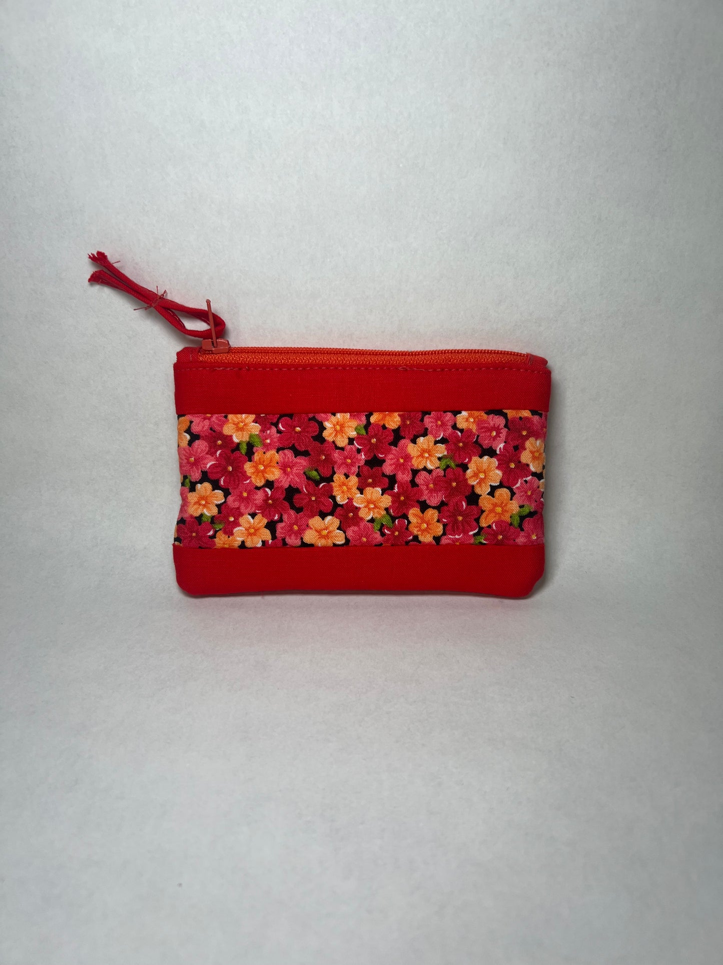 Coral Floral Pouches #2