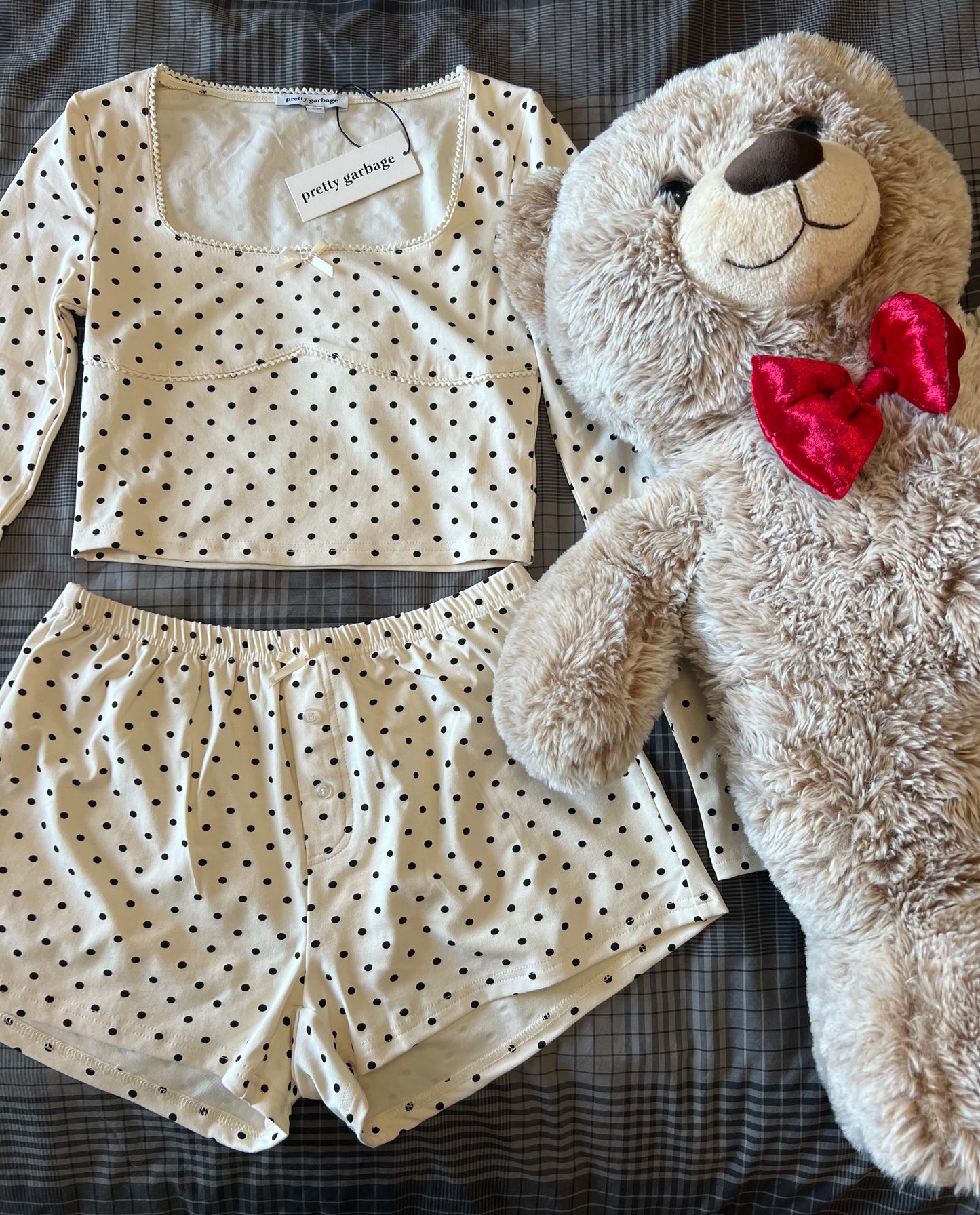 Polka Dot Pajama Set