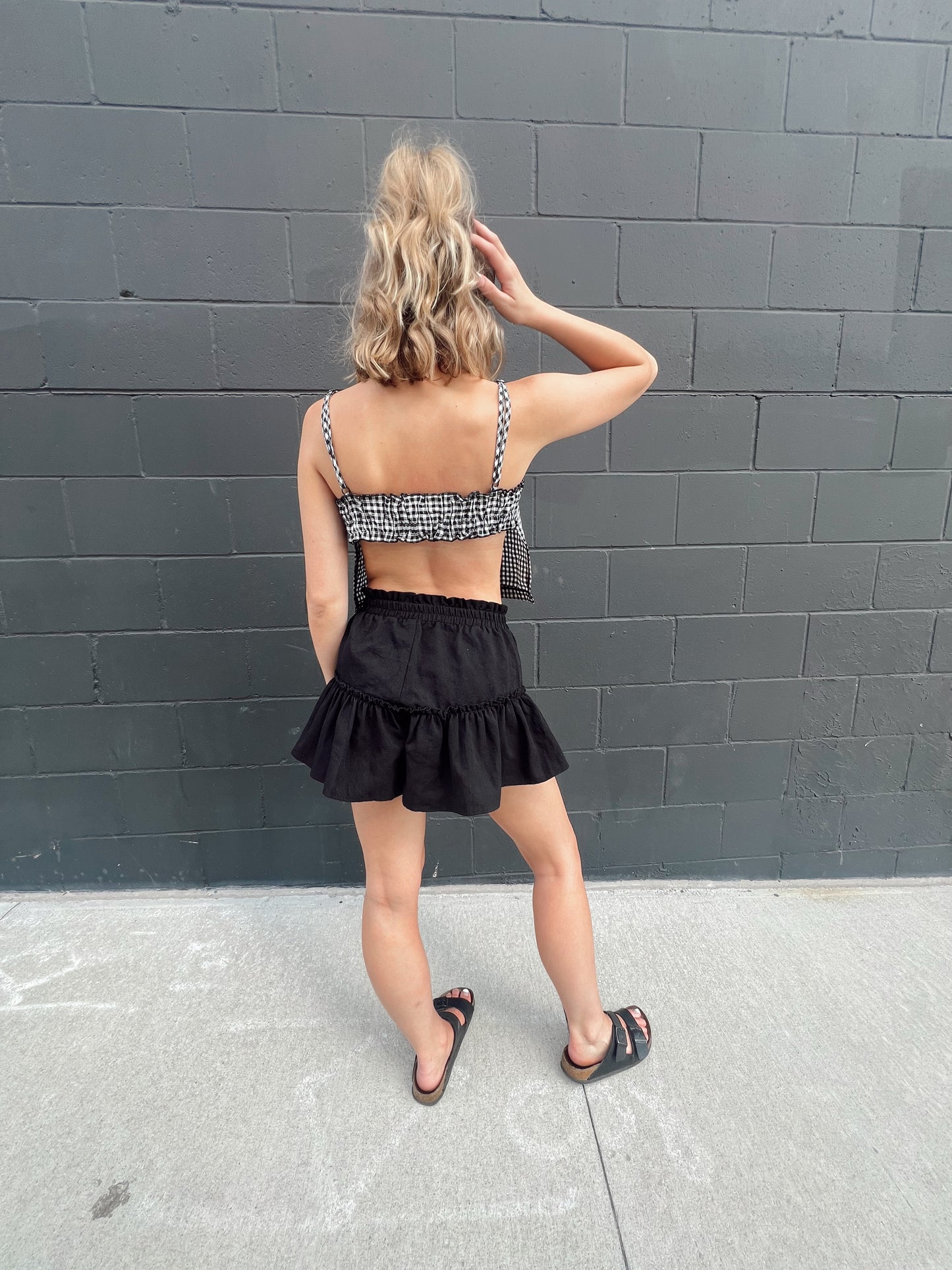 Charlie Checkered Top