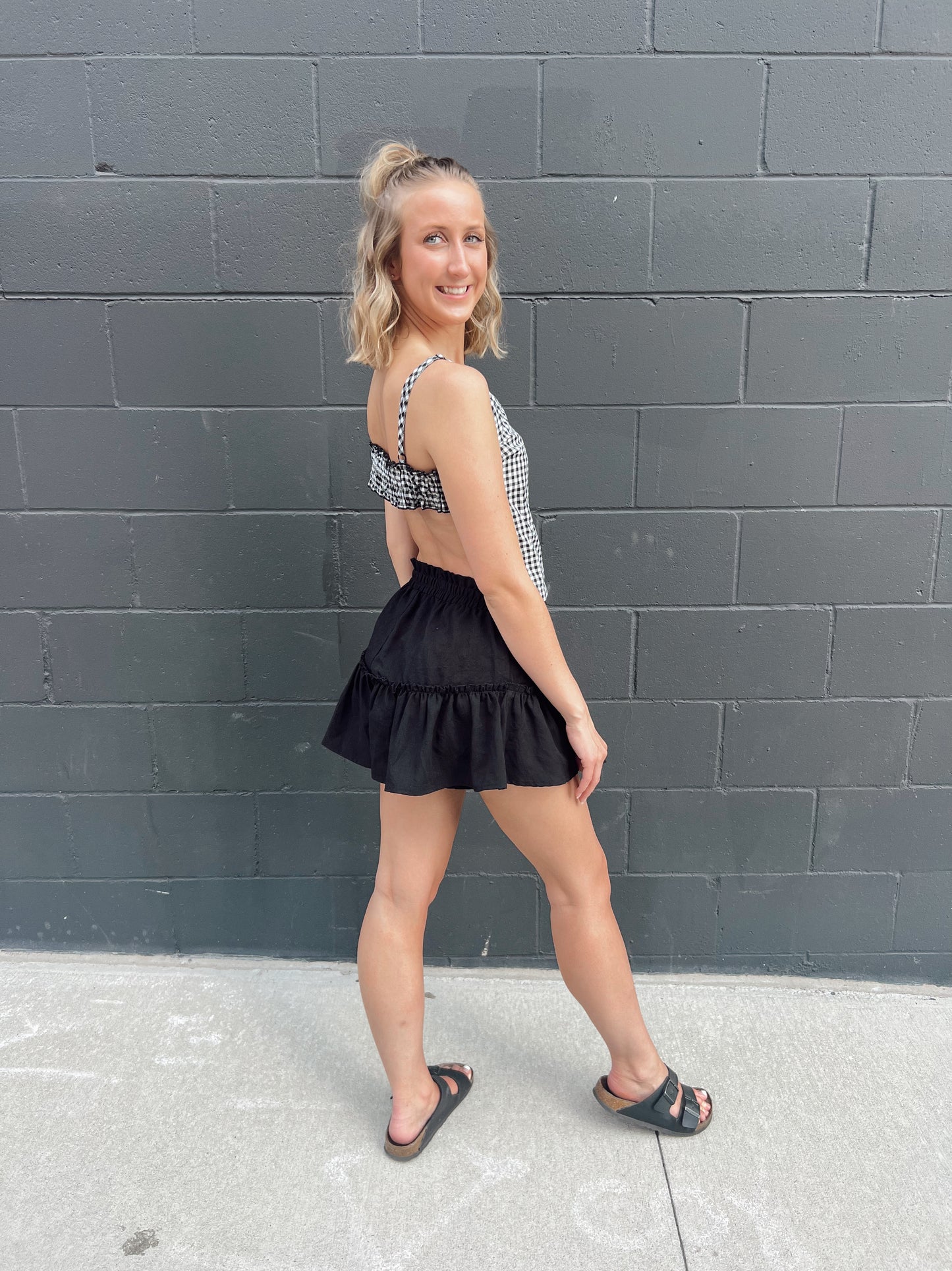 Charlie Checkered Top