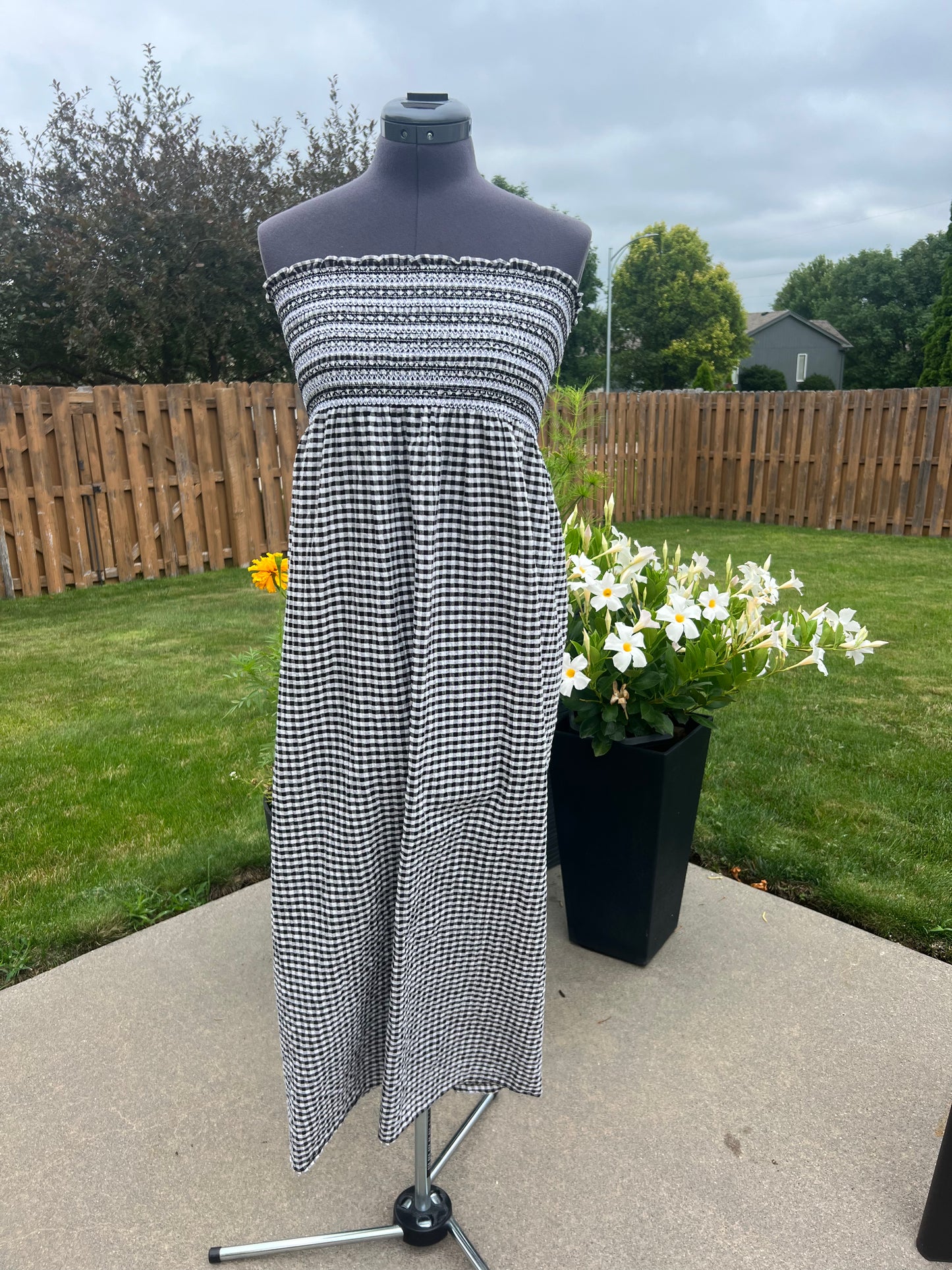 Black and White Checkered