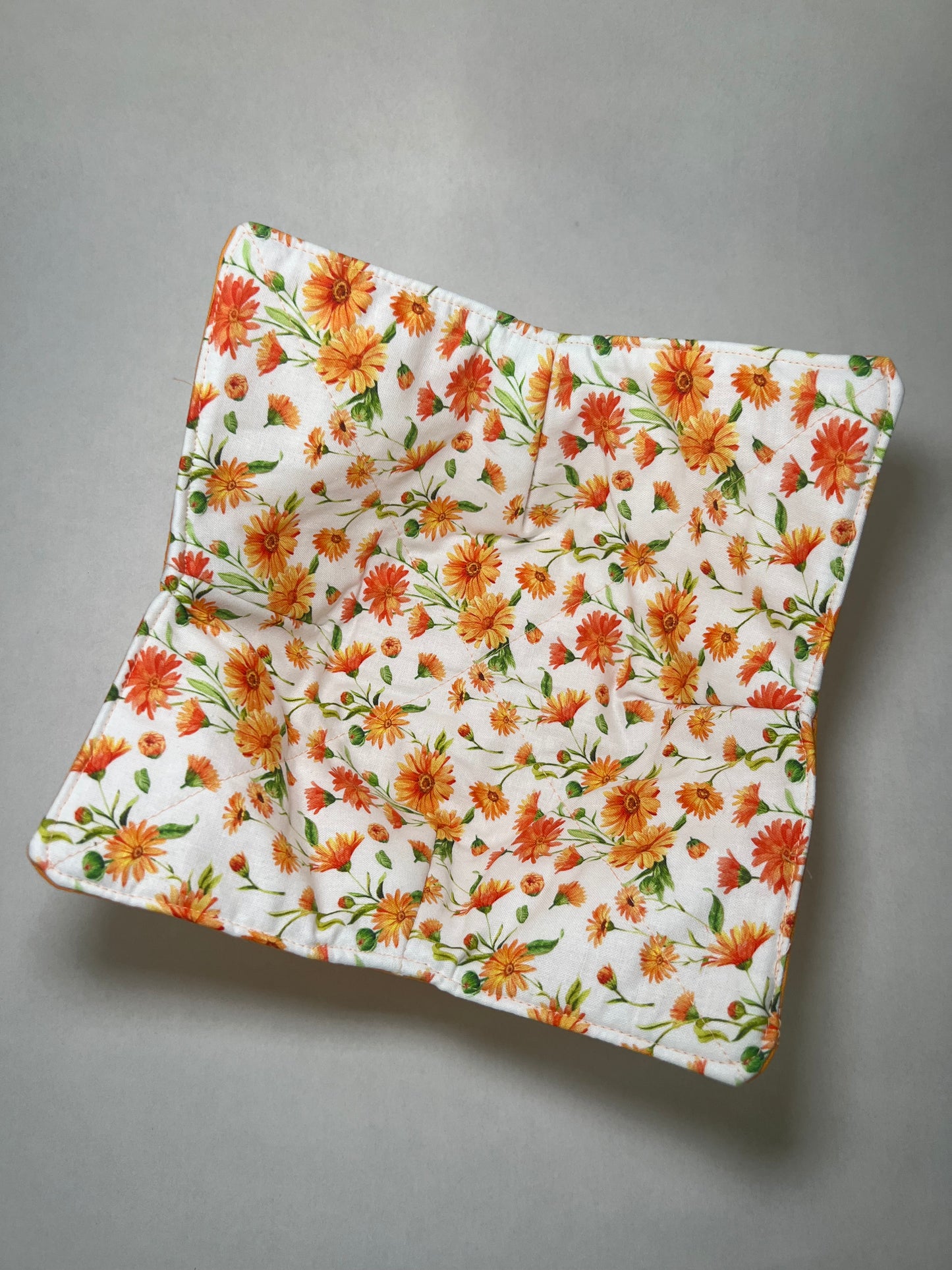 Floral Microwave Bowl Cozy